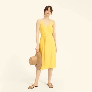 Everlane Japanese Gowesve Tank Wrap Dress- Size 2